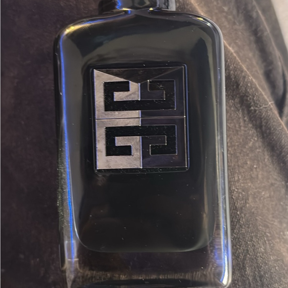 Givenchy Black Cell Phone Holder Sleek Design